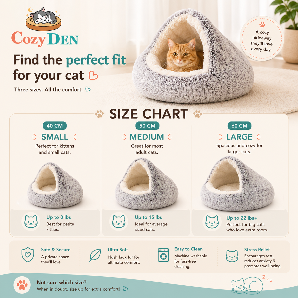 Anti-Anxiety Calming CozyDen